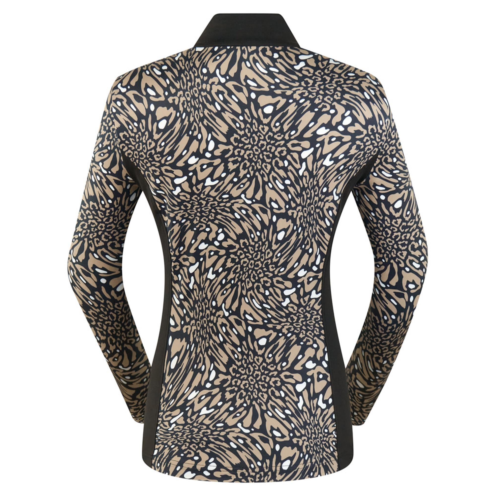 Pure Golf Gella Winterweight Ladies Golf Mid Layer Wild Truffle